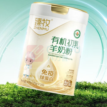 臻牧 高钙初乳免疫球羊奶粉400g(25g*16条) 400g(25g*16条)