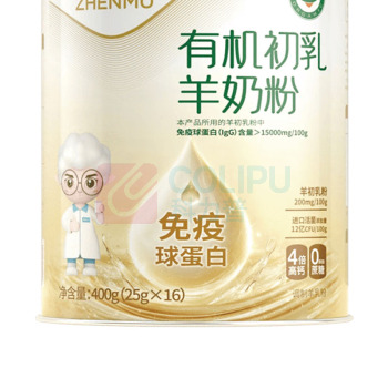 臻牧 高钙初乳免疫球羊奶粉400g(25g*16条) 400g(25g*16条)