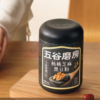 五谷磨房 经典黑臻养礼盒 1638g 黑粉546g×3+陶瓷杯