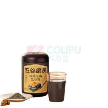 五谷磨房 0糖核桃芝麻黑豆粉 546g 新旧版本随机发货
