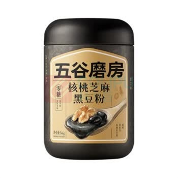 五谷磨房 0糖核桃芝麻黑豆粉 546g 新旧版本随机发货
