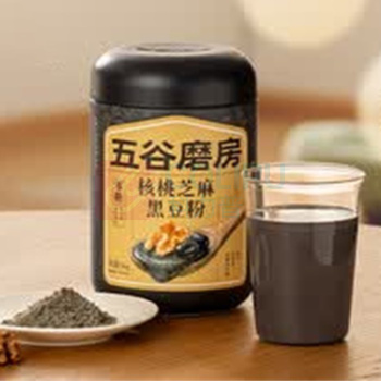 五谷磨房 0糖核桃芝麻黑豆粉 546g 新旧版本随机发货