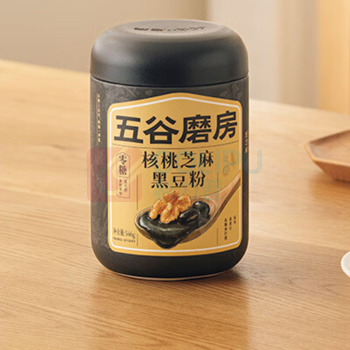 五谷磨房 0糖轻体养生核桃芝麻黑豆粉 WGHZM0T2G 546g*2罐