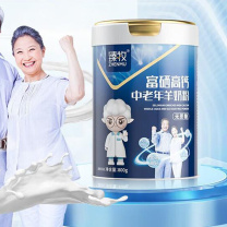 臻牧 富硒高钙中老年无蔗糖益生菌羊奶粉 800g