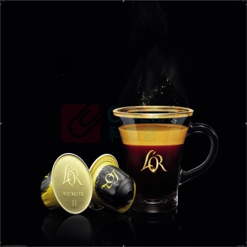L'OR 法国进口胶囊咖啡 芮斯萃朵 5.2g/粒 10粒/盒  (适用胶囊咖啡机Nespresso)