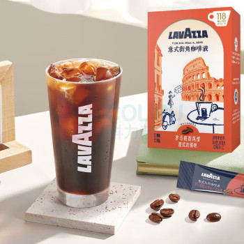 拉瓦萨LAVAZZA 咖啡液罗马假期风情意式浓缩 20ml*10条/盒 30盒/箱