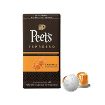 Peet's Coffee 胶囊咖啡美式浓缩 馥郁焦糖风味10颗装 10*5.2g