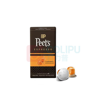 皮爷 Peet's Coffee 胶囊咖啡 馥郁焦糖风味 10颗/盒