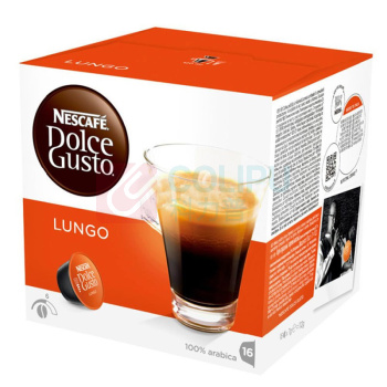 DOLCE GUSTO 雀巢胶囊咖啡机胶囊 美式浓黑 16粒/盒 3盒/箱 (适用雀巢多趣酷思咖啡机和德龙EDG626、EDG606、EDG456)(新老包装随机发货)