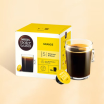 DOLCE GUSTO 雀巢胶囊咖啡机胶囊 美式醇香 16粒/盒 3盒/箱  (适用雀巢多趣酷思咖啡机和德龙EDG626、EDG606、EDG456)(新老包装随机发货)