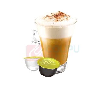 DOLCE GUSTO 雀巢胶囊咖啡机胶囊 卡布奇诺 16粒/盒 3盒/箱 (适用雀巢多趣酷思咖啡机和德龙EDG626、EDG606、EDG456)(新老包装随机发货)
