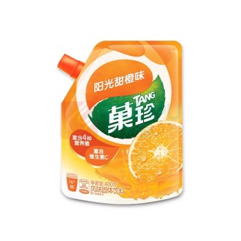 菓珍 维C橙汁冲饮果汁粉 橙味 400g/袋 24袋/箱