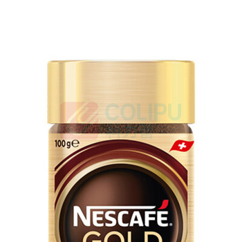 雀巢 Nestle 速溶咖啡 100g/瓶 12瓶/箱 (法式/意式烘焙精选)(金色瓶)(瑞士进口)