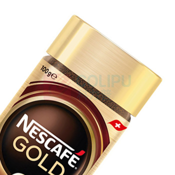 雀巢 Nestle 速溶咖啡 100g/瓶 12瓶/箱 (法式/意式烘焙精选)(金色瓶)(瑞士进口)