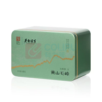 老谢家茶 黄山毛峰雨前春茶大师茶方字礼盒 240克 60克×4听