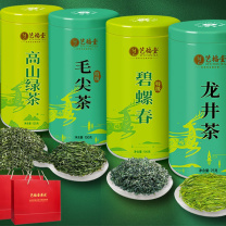 艺福堂 EFUTON 碧螺春龙井毛尖高山绿茶 四大绿茶 400g