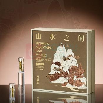 斛生记 霍山石斛蚱蜢腿5000山水之间米斛礼盒 1.5g*15瓶