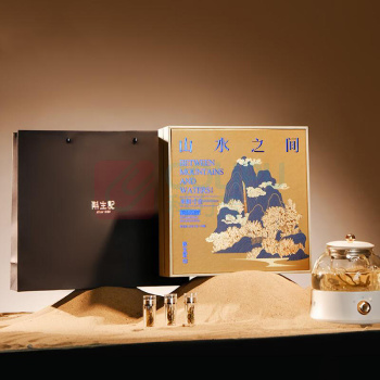 斛生记 霍山石斛母芽寸金山水之间米斛礼盒 1g*12瓶
