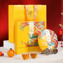 大益 鸾翔普洱茶生茶 357g/盒