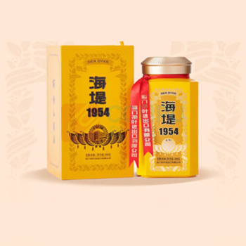 中茶 老枞水仙海堤1954 200g/盒 6盒/箱