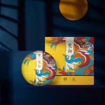 大益 生茶鸾翔 茶叶普洱茶 357g/饼 礼盒装