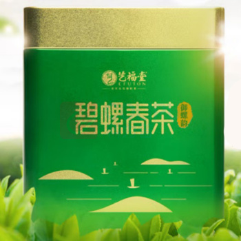 艺福堂 EFUTON 茶叶绿茶 2023春茶新茶明前EFU10特级碧螺春 250g 高香江苏云雾茶茗茶