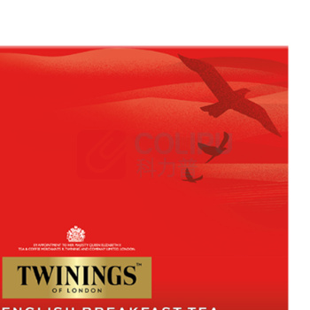 川宁 TWININGS 英国早餐红茶 2g/包 100包/盒 4盒/箱 (独立小包装)
