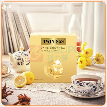 川宁 TWININGS 豪门伯爵红茶波兰进口 茶叶袋泡茶 50袋*2g
