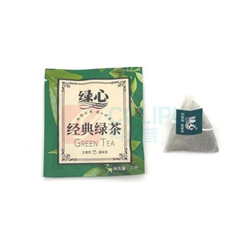 七口香 云南经典绿茶 联名绿心 2g*40包 三角袋泡茶 (独立小包装)