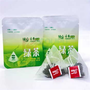 七口香 精选云南原叶绿茶 联名绿心 2g*40包 袋泡茶 (独立小包装)
