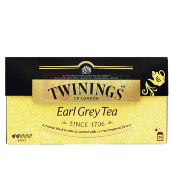 川宁 TWININGS 豪门伯爵红茶 S25 2g/包 25包/盒 12盒/箱 (独立小包装)