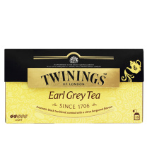 川宁 TWININGS 豪门伯爵红茶 S25 2g/包 25包/盒 12盒/箱 (独立小包装)