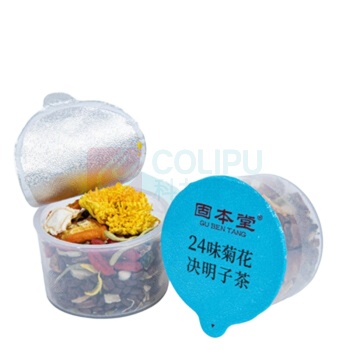 固本堂 二十四味菊花决明子茶84克5罐装*3(三盒装) 15罐