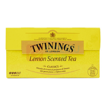 川宁 TWININGS 沁香柠檬红茶 S25 2g/包 25包/盒 12盒/箱 (独立小包装)