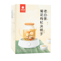 艺福堂 EFUTON 菊花枸杞决明子老白茶 15g/包 5包/盒 40盒/箱 (独立小包装)