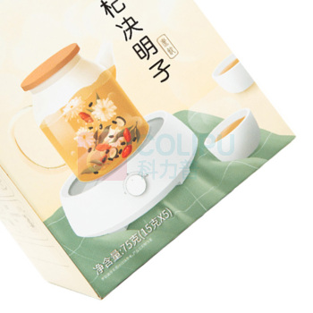 艺福堂 EFUTON 菊花枸杞决明子老白茶 15g/包 5包/盒 40盒/箱 (独立小包装)