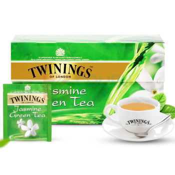 川宁 TWININGS 茉莉花茶 1.8g/包 25包/盒 12盒/箱 (独立小包装)
