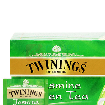 川宁 TWININGS 茉莉花茶 1.8g/包 25包/盒 12盒/箱 (独立小包装)