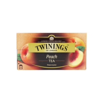 川宁 TWININGS 蜜桃果香红茶 2g/包 25包/盒 12盒/箱 (独立小包装)