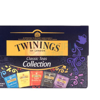 川宁 TWININGS 红茶精选组合装 2g/包 20包/盒 8盒/箱 (独立小包装)