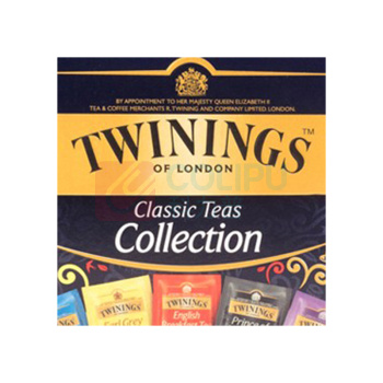 川宁 TWININGS 红茶精选组合装 2g/包 20包/盒 8盒/箱 (独立小包装)