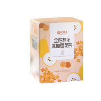 艺福堂 EFUTON 金桔桂花冰糖雪梨茶 20g/包 5包/盒 32盒/箱 (独立小包装)