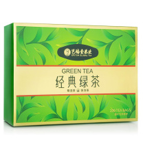 艺福堂 EFUTON 经典绿茶 Y31718 2g/包 100包/盒 12盒/箱 (独立小包装)