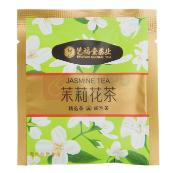 艺福堂 EFUTON 茉莉花茶 Y31719 2g/包 100包/盒 8盒/箱 (独立小包装)