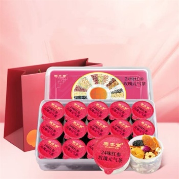 固本堂 24味红参玫瑰元气茶 500g
