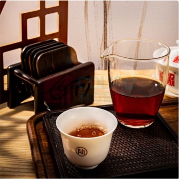 八马茶叶 信记号布朗山普洱茶(熟茶) C1418 357g