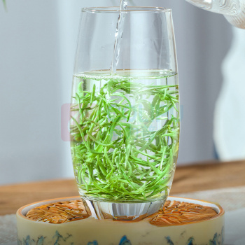 七口香 碧螺春绿茶青罐礼袋装 250g