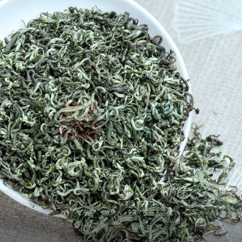 七口香 碧螺春绿茶青罐礼袋装 250g