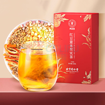 北京同仁堂 青源堂红豆薏米茶芡实茶 QC000203 150g 5克*30袋