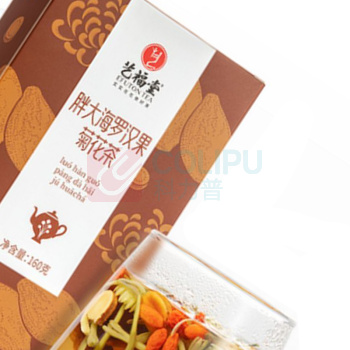 艺福堂 EFUTON 胖大海罗汉果菊花茶 160g/盒 (独立小包装)